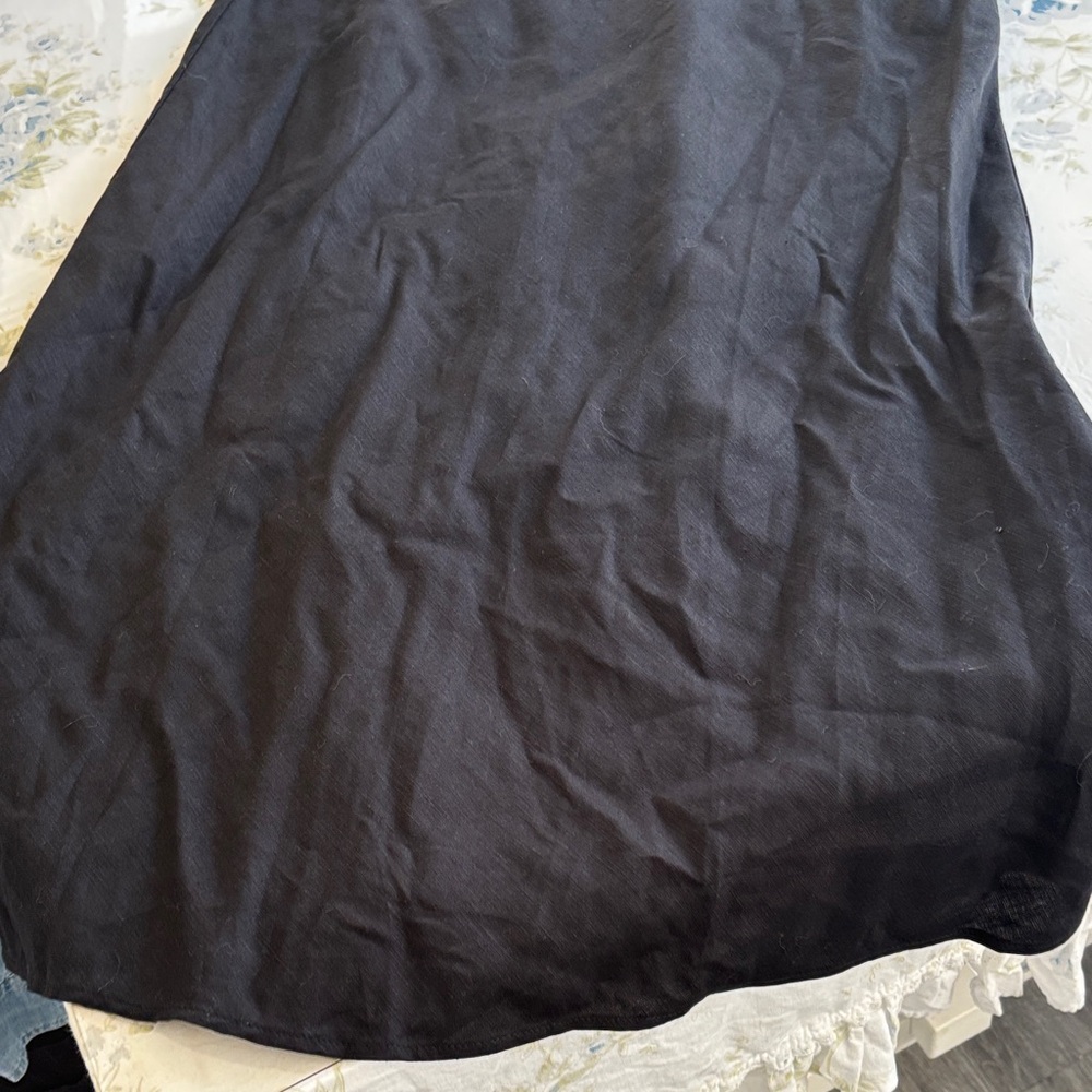 Banana Republic Strapless Black Midi Dress - Picture 5 of 7